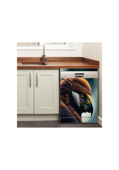 Kahve Fincanı Bulaşık Makinesi Kaplama Sticker Kendinden Yapışkanlı Folyo 75x75 Cm