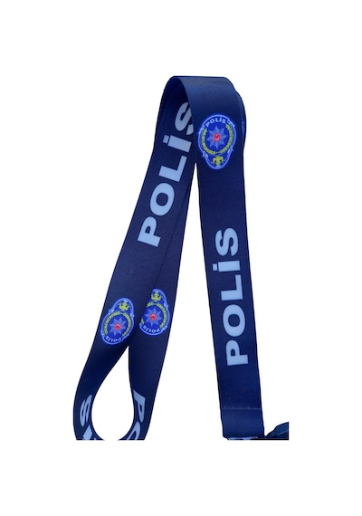 Polis Kart Askısı Yaka Kartı Telefon Askısı Yatay Dikey Kart Koruyucu