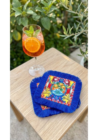 Solea Limoncello Azure Kokteyl Peçetesi