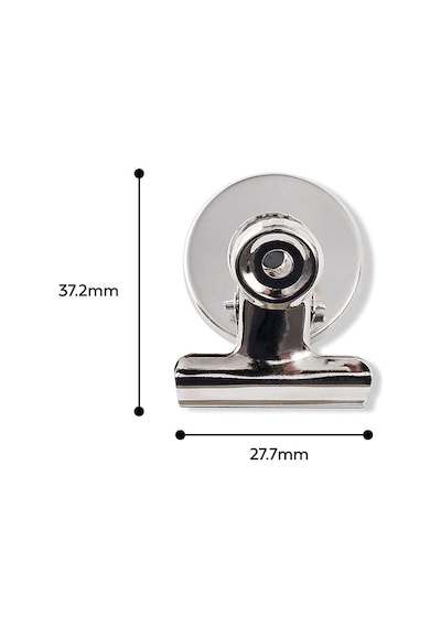 Valkyrie 12 Adet Mıknatıslı Mandallı Buzdolabı Magnet Fotoğraf Kağıt Evrak Tutucu