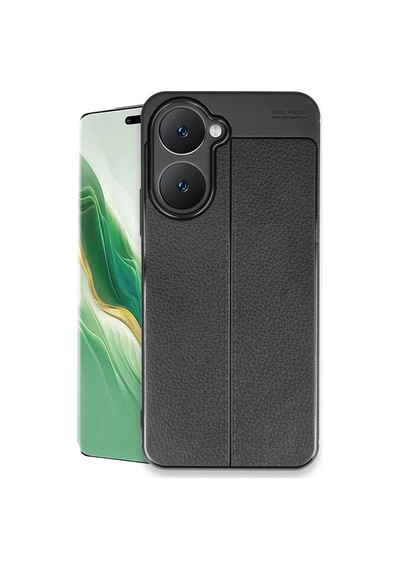 Vivo Y18 Kılıf Auto Focus Kapak Siyah