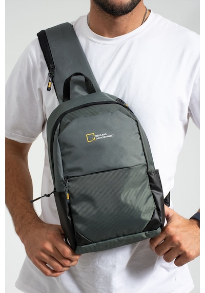 Mega Bag The Northwest Erkek Çantası Gri-siyah1005