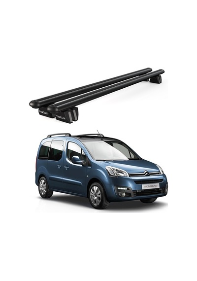 Pençe Citroen Berlingo Ara Atkı 2008-2018 Uyumlu Siyah Ara Atkı Port Bagaj Tavan Barı