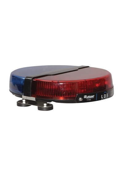 İleri Trafik Expert Mıknatıslı E-1134 Mini Tepe Lambası Kırmızı-Mavi