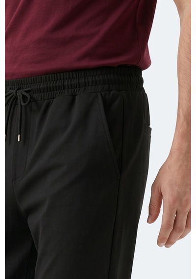 Slazenger Espıno Erkek Cepli Siyah Eşofman Altı