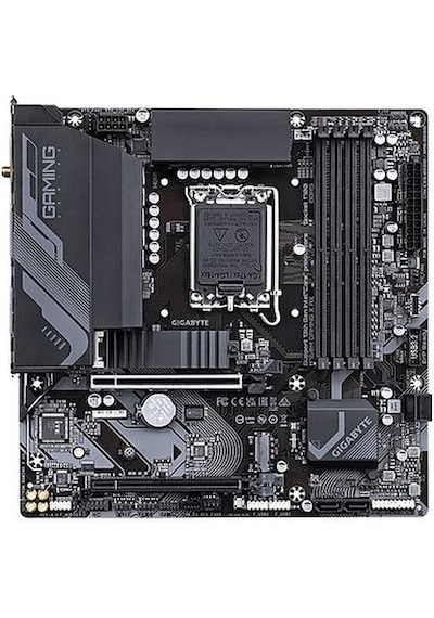 Gigabyte B760M Gaming X AX 1.1 Wi-Fi Intel B760 7600 MHz (OC) DDR5 Soket 17000 mATX Anakart