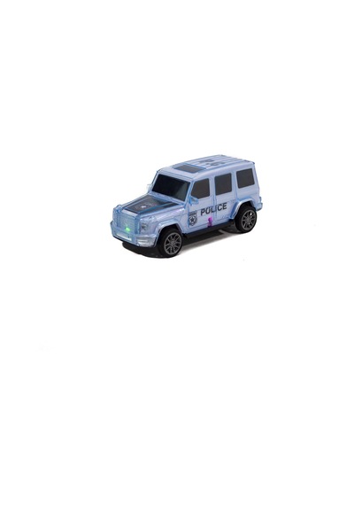 Oyuncak Polis Arabası Mercedes G Işıklı Sesli Sürtmeli 14 Cm