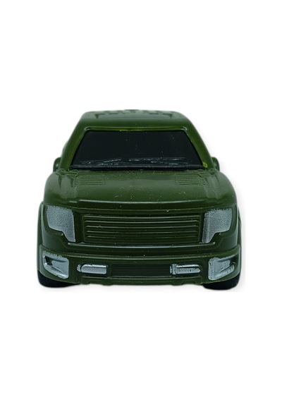 Çek Bırak Arabalar 10 Cm - Yeşil Pick-up Yeşil