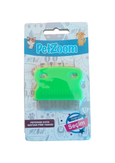 Özel Seri Kuaför Ürünü Tüy Temizliği Petshop 38 Cm Paslanmaz Çelik Dişli Profesyonel