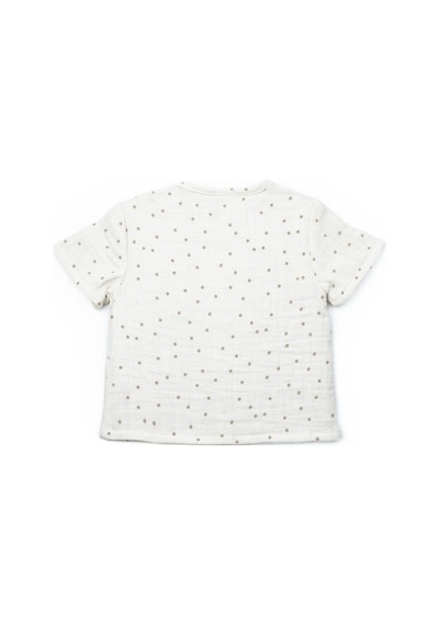 Babycosy Organic Wear Bebek Şort&tshirt Set,müslin,%100 Pamuk,bebek Ve Yenidoğan Serisi Ekru