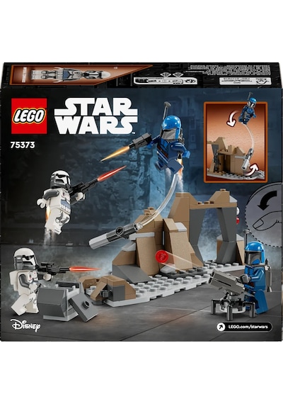 LEGO® Star Wars™ Mandalore™ Pususu Savaş Paketi 75373 - 6+ Yaratıcı Oyuncak Yapım Seti (109 Parça)
