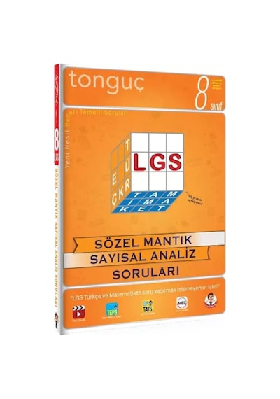 8 Sınıf Lgs Sözel Mantık Sayısal Analiz Soruları Tonguç Yayınları