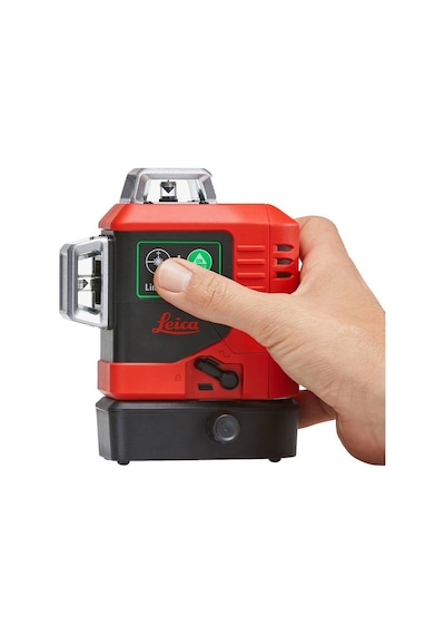 LEICA LINO L6G 3 Eksen 360 Derece Çapraz Çizgili Şarjlı Yeşil La