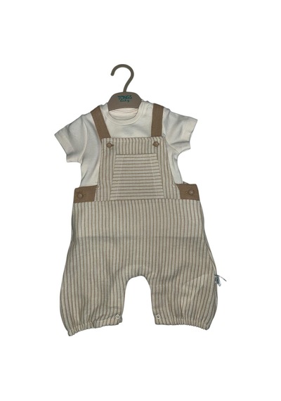 Tongs Baby Babydoll Salopet Tongs Bej Açık Bej
