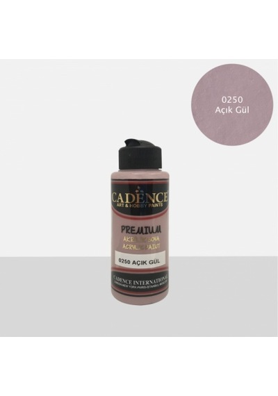 Cadence Premıum 120 Ml 0250 Açık Gül Akrilik Boya