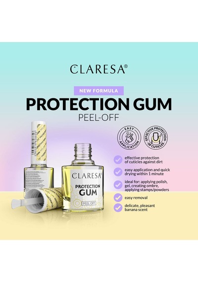 Claresa Gum Nail Art Tırnak Bariyeri - Oje Sürme Bandı 5gr