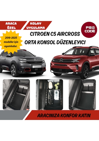 Citroen C5 Aircross Orta Konsol Düzenleyici