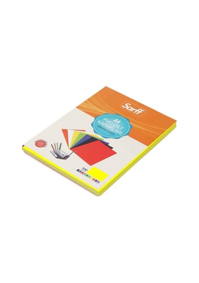 Sarff Pvc Opak Sarı A4 Cilt Kapağı 100Ad