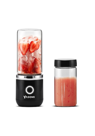 Yasomi GN-A04 Kablosuz Şarjlı Cam Smoothie El Blenderi