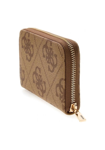 Guess Janie Logolu Orta Boy Fermuarlı Kadın Kahverengi Cüzdan Swos9924140-ltl T/u