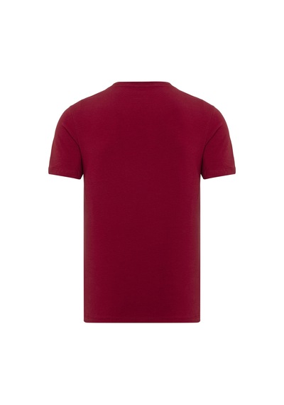 Routefield Tri Erkek Tişört Bordo Bordo
