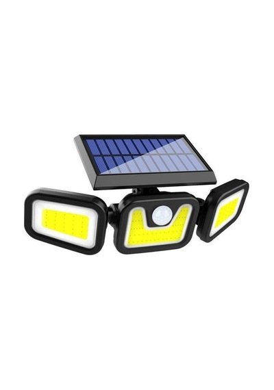Powermaster Mx-1725b Sensörlü 3 Modlu 90 Cob Ledli Solar Aydınlatmalı Duvar Lambası Diğer