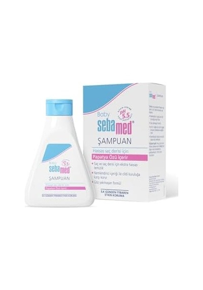Baby Ph 5.5 Göz Yakmayan Formül Nemlendirici Etkili Papatya Özütlü Bebek Şampuanı 250 Ml Açik Gri