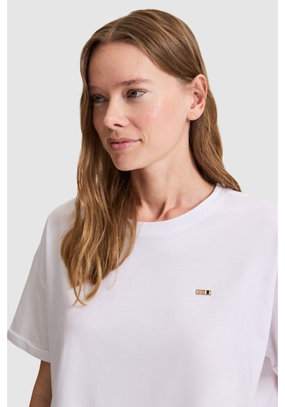 U.s. Polo Assn. Kadın Beyaz Tişört Basic 50323545-vr013 U.s. Polo Assn. Kadın Beyaz Tişört Basic 50323545-vr013