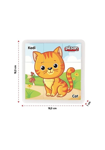 03 355 Anımal Serıes Puzzle Set Adet Fiyatıdır