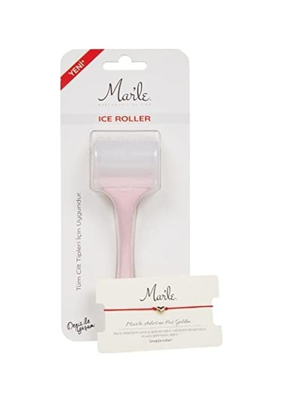 Mar&apos Le Cilt Sıkılaştırıcı Pembe Ice Roller Yüz Masaj Aleti
