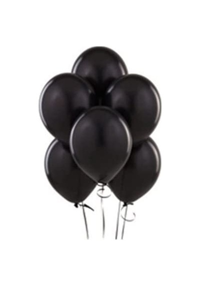Benim - Metalik Siyah Balon 12 İnch 5 Adet Sku: Zeusstk0fc58f811d .