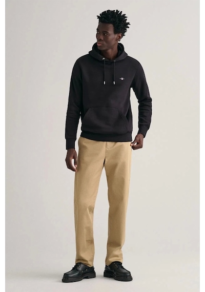 Gant 2007058.5  Erkek Regular Fit Kapüşonlu Sweatshirt Siyah