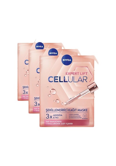 Tr Face Cellular Cilt Dolgunlaştırıcı Yüz Maskesi 28 Gr 1 X 28 Gr 3 Paketi