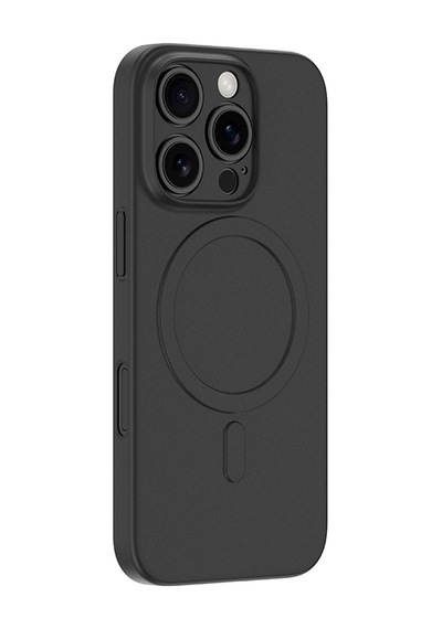 Apple Uyumlu iPhone 16 Pro Kılıf Magsafe Şarj Özellikli Amazingthing Minimal Air Serisi Kapak Siyah