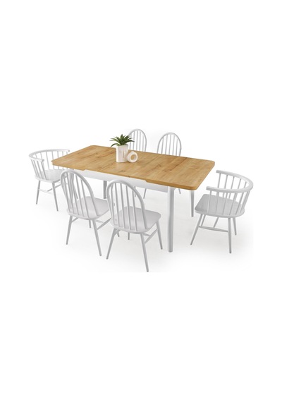 Lotus Açılır Mdf Yemek Mutfak Masası 90x145cm 001