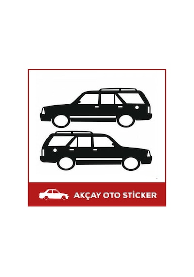 Tofaş Kartal Sticker Kartal Gölge Sticker Araç Sticker Oto Sticke