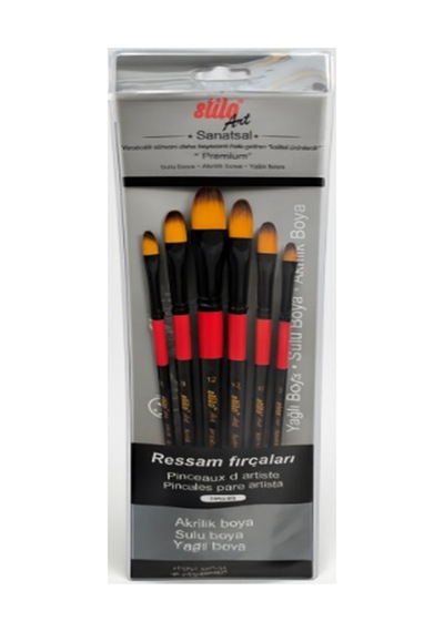 Stilo Kedi Dili Fırça Seti Art Set-2 6lı