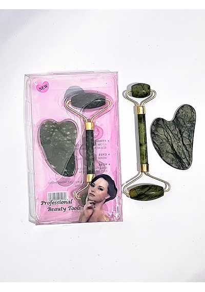 Yeşim Gua Sha &roller Set