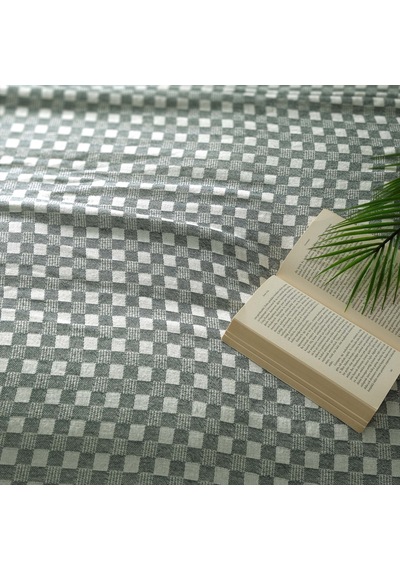 Linens Mimosa Çift Kişilik Pike Yeşil
