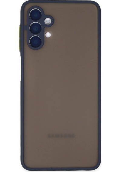 Ilkeshop Newface Samsung Galaxy Uyumlu A04s Kılıf Montreal Silikon Kapak - Lacivert