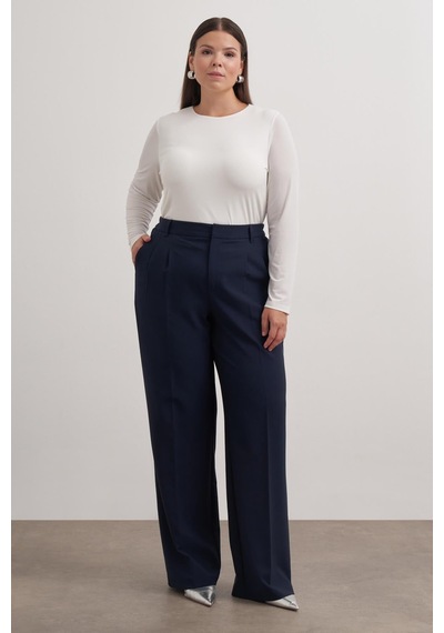 Myline Pilili Cepli Pantolon-3369 Lacivert