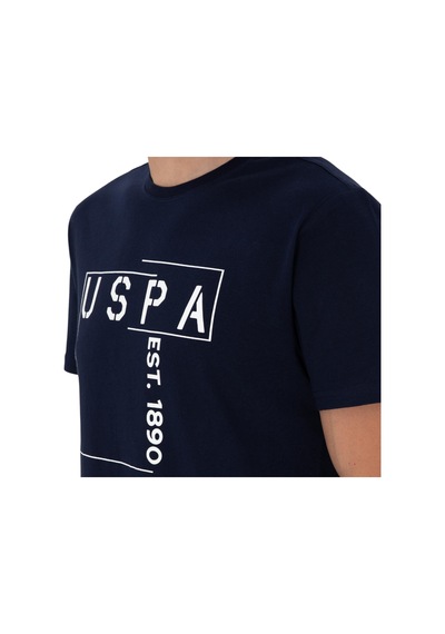 U.S. Polo Assn. Erkek Regular Fit Bisiklet Yaka Tişört Lacivert