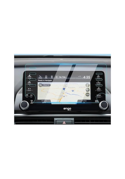 Honda Accord 8 İnç İle Uyumlu Multimedya Ekran Koruyucu Nano Şeffaf Standart