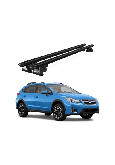 Venüs Subaru Xv 2012-2016 Uyumlu Siyah Ara Atkı Port Bagaj Tavan Barı