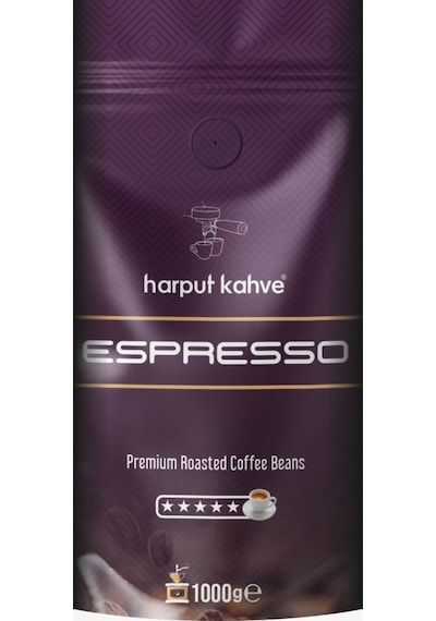 Espresso Kahve Çekirdekleri Premium Roasted 1000g Çekirdek Kahve