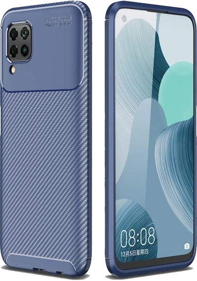 Huawei P40 Lite Kilif Karbon Tasarim Negro Silikon Kapak 420901439