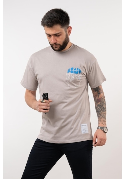 Oversize Penye Erkek T-Shirt (500713644)