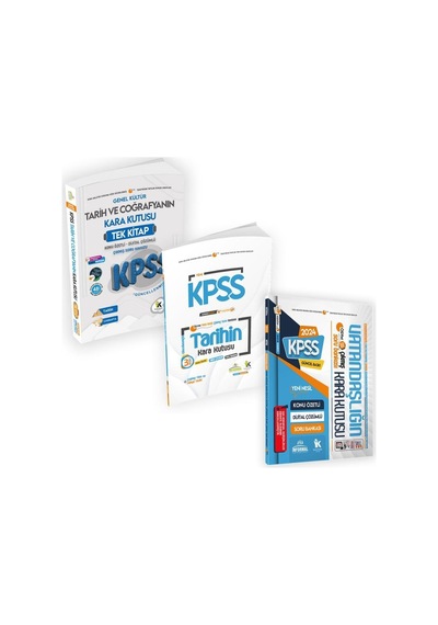 KPSS Genel Kültürün Kara Kutusu Tek Kitap Konu Özetli Dijital Çözümlü Soru Bankası