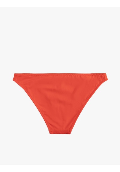 Koton Mat Kumaş Standart Bel Bikini Altı Kırmızı 6sak00003mm