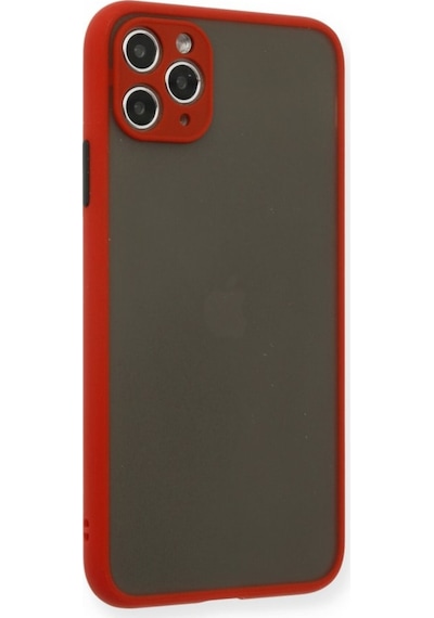 Apple Uyumlu iPhone 11 Pro Max Kılıf Arkası Buzlu Montreal Silikon Kapak